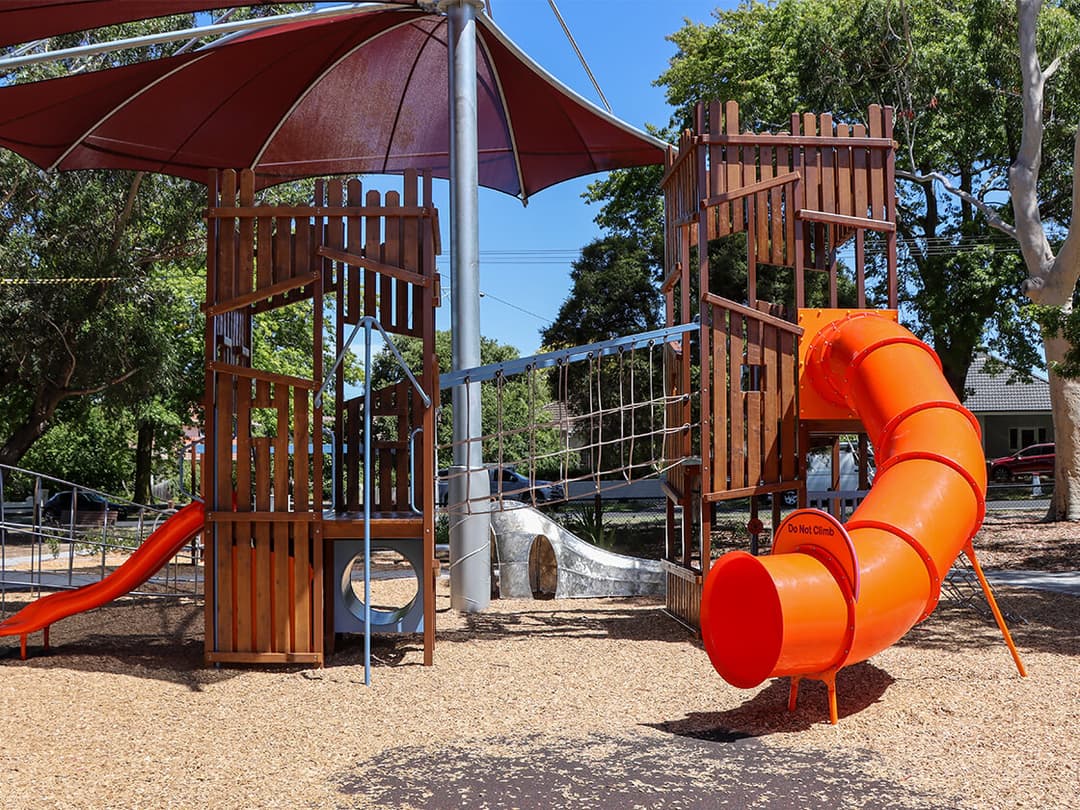 Highfield Park Playground Project Victoria | Adventure+