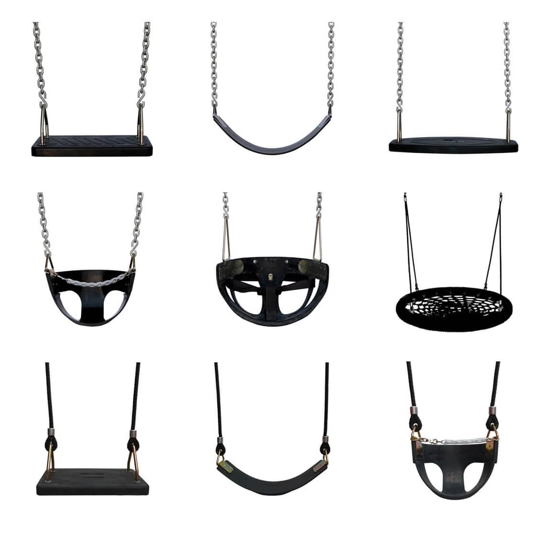 Supervised Early Childhood Swing Frame 2.2m Nest Swing adventure+