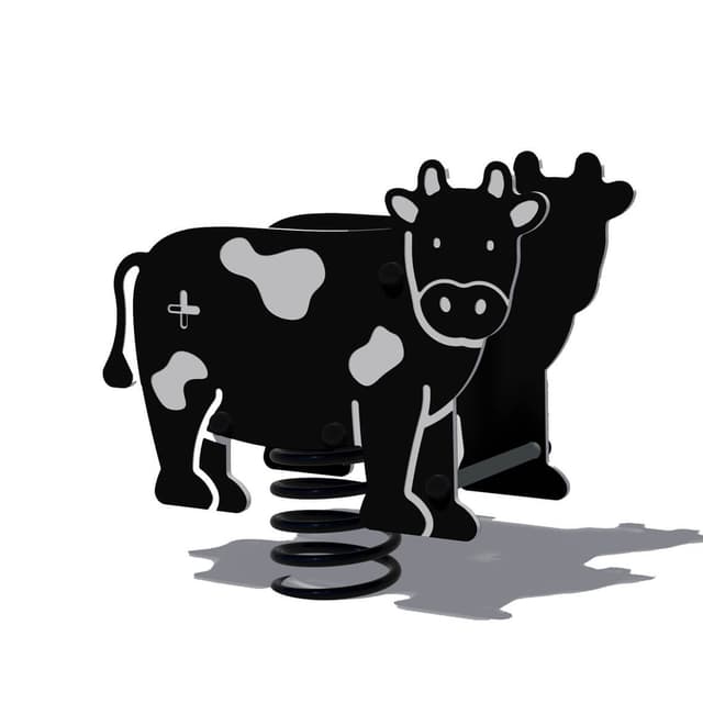 Spring Rocker Cow Alexandra Gardens | adventure+