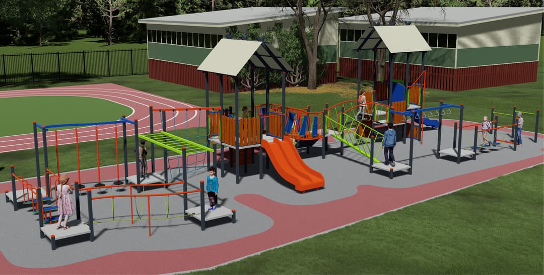 Example If Playgrounds Playground Standard Impact Area & Free Space Guide | adventure+
